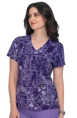 Top Koi Diseño Nutricionista lila
