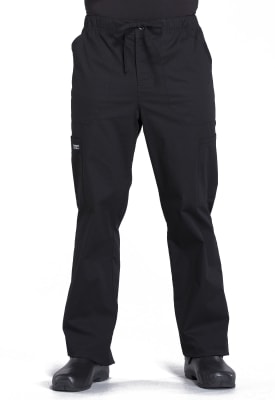 Pantalon Cherokee Professional con amarras negro