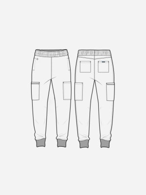 Pantalon Medcouture Energy Jogger Burdeo