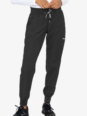Pantalon Medcouture Insight Jogger Negro1