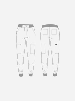 Pantalon Medcouture Insight Jogger Azul Marino