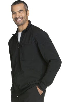 Chaqueta Cherokee Infinity Antibacteriana Negra Hombre1
