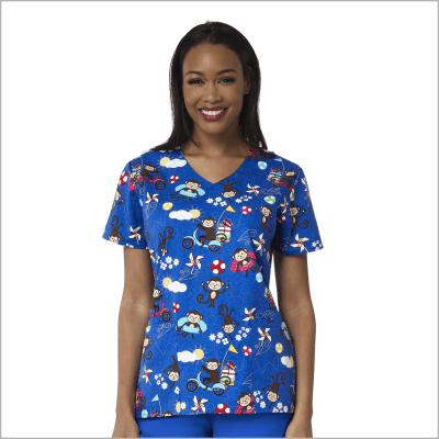 Top Zoe Chloe Estampado Roy Monitos1