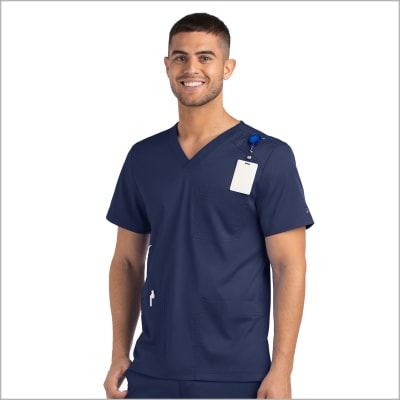 Top Maevn Matrix Azul Marino Hombre1