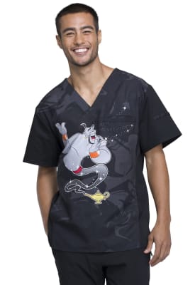 Top Cherokee Tooniform Negro Genio1