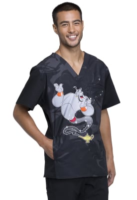 Top Cherokee Tooniform Negro Genio