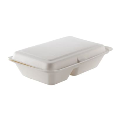 ENVASE COMPOSTABLE CON DIVISION