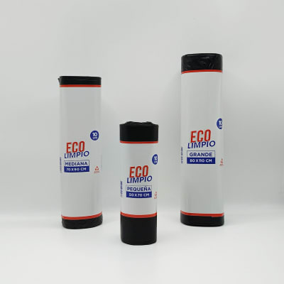 BOLSA BASURA ECO LIMPIO 80x110cm