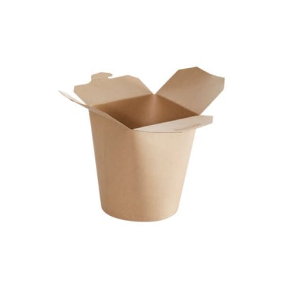 CAJA KRAFT BASE REDONDA 32oz
