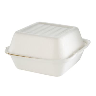 ENVASE COMPOSTABLE HAMBURGUESERO