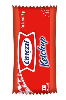 CAJA KETCHUP EN SACHET 8CC
