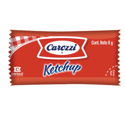 CAJA KETCHUP EN SACHET 8CC