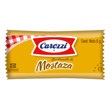 CAJA MOSTAZA SACHET 8CC