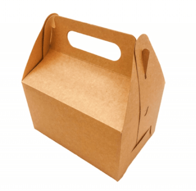 CAJA KRAFT DELIVERY CON MANILLA 5000ML