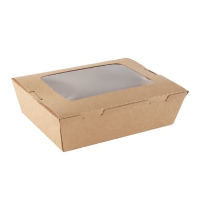 CAJA KRAFT VENTANA 900 ML
