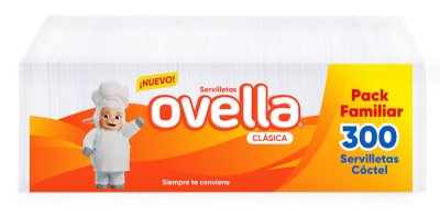 SERVILLETA OVELLA 12X300 UNID