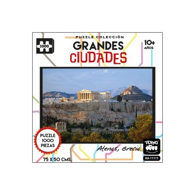 PUZZLE 1000 PCS GRANDES CIUDADES ATENAS PUZZLE 1000 PCS GRANDES CIUDADES ATENAS
