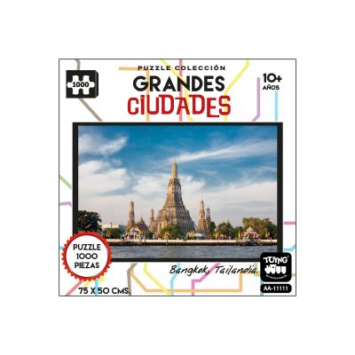 PUZZLE 1000 PCS GRANDES CIUDADES BANGKOK PUZZLE 1000 PCS GRANDES CIUDADES BANGKOK