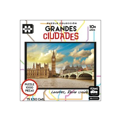 PUZZLE 1000 PCS GRANDES CUIDADES LONDRES PUZZLE 1000 PCS GRANDES CUIDADES LONDRES