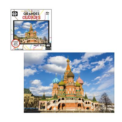 PUZZLE 1000 PCS GRANDES CIUDADES MOSCÚ PUZZLE 1000 PCS GRANDES CIUDADES MOSCÚ