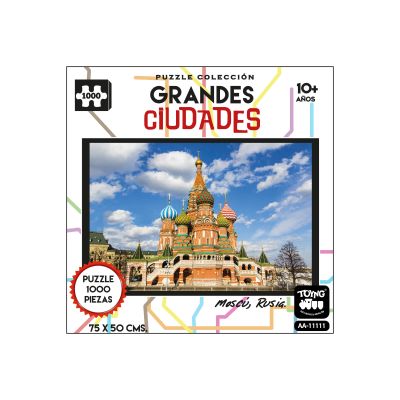 PUZZLE 1000 PCS GRANDES CIUDADES MOSCÚ PUZZLE 1000 PCS GRANDES CIUDADES MOSCÚ