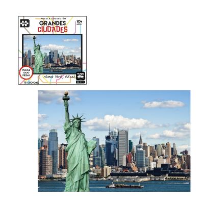 PUZZLE 1000 PCS GRANDES CIUDADES NUEVA YORK PUZZLE 1000 PCS GRANDES CIUDADES NUEVA YORK