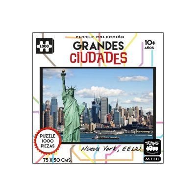 PUZZLE 1000 PCS GRANDES CIUDADES NUEVA YORK PUZZLE 1000 PCS GRANDES CIUDADES NUEVA YORK