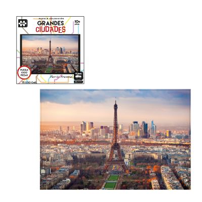 PUZZLE 1000 PCS GRANDES CIUDADES PARIS PUZZLE 1000 PCS GRANDES CIUDADES PARIS