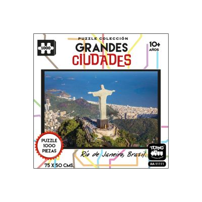 PUZZLE 1000 PCS GRANDES CIUDADES RÍO DE JANEIRO PUZZLE 1000 PCS GRANDES CIUDADES RÍO DE JANEIRO