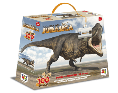 PUZZLE 100 PIEZAS LLANURA COLECCIÓN JURASICA PUZZLE 100 PIEZAS LLANURA COLECCIÓN JURASICA