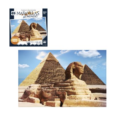 PUZZLE 2000 PIEZAS PIRÁMIDE DE GUIZA EGIPTO PUZZLE 2000 PIEZAS PIRÁMIDE DE GUIZA EGIPTO