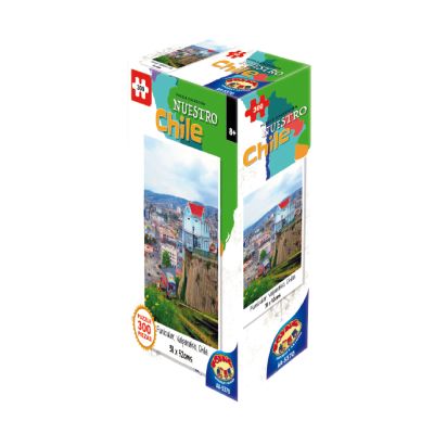 PUZZLES 300 PIEZAS ° NUESTRO CHILE ° FUNICULAR VALPARAISO PUZZLES 300 PIEZAS ° NUESTRO CHILE ° FUNICULAR VALPARAISO