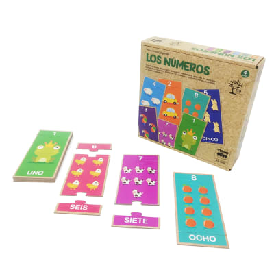 Los Números Juego Educativo Ecofriendly Los Números Juego Educativo Ecofriendly
