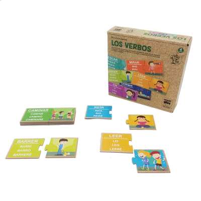 Los Verbos Juego Educativo Ecofriendly Los Verbos Juego Educativo Ecofriendly