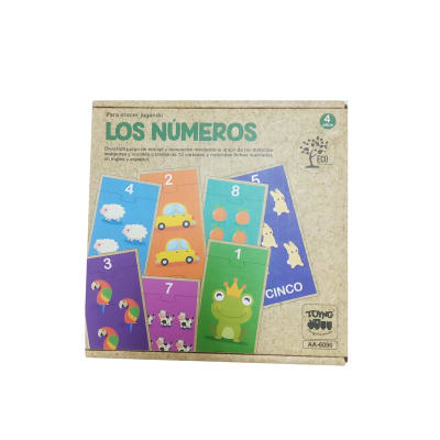 Los Números Juego Educativo Ecofriendly Los Números Juego Educativo Ecofriendly