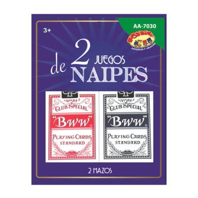 JUEGO DE 2 NAIPES JUEGO DE 2 NAIPES