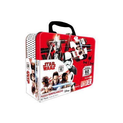 PUZZLE 60 PIEZAS, CAJA METALICA METALIZADA STAR WARS VIII PUZZLE 60 PIEZAS, CAJA METALICA METALIZADA STAR WARS VIII