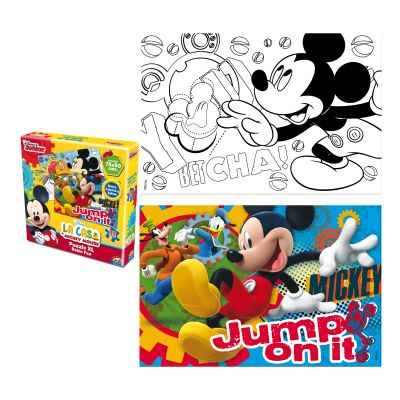 PUZZLE DOBLE FAZ DE 35 PIEZAS MICKEY PUZZLE DOBLE FAZ DE 35 PIEZAS MICKEY