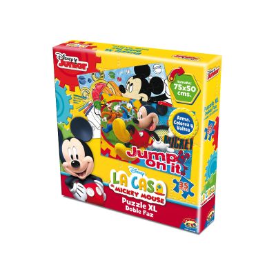 PUZZLE DOBLE FAZ DE 35 PIEZAS MICKEY PUZZLE DOBLE FAZ DE 35 PIEZAS MICKEY