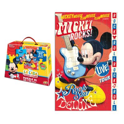 PUZZLE 48 PIEZAS XL MOD. MALETA MICKEY PUZZLE 48 PIEZAS XL MOD. MALETA MICKEY