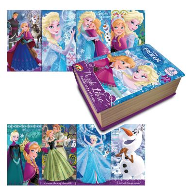 LIBRO CON 8 PUZZLES DE 12 PIEZAS CADA UNO (FROZEN) LIBRO CON 8 PUZZLES DE 12 PIEZAS CADA UNO (FROZEN)