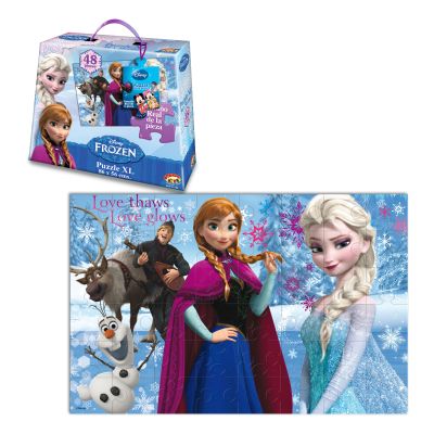 PUZZLE 48 PIEZAS XL MOD. MALETA FROZEN PUZZLE 48 PIEZAS XL MOD. MALETA FROZEN