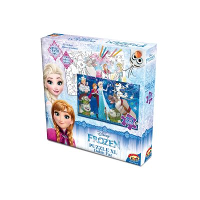 PUZZLE DOBLE FAZ DE 35 PIEZAS FROZEN PUZZLE DOBLE FAZ DE 35 PIEZAS FROZEN