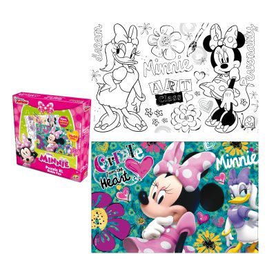PUZZLE DOBLE FAZ DE 35 PIEZAS MINNIE PUZZLE DOBLE FAZ DE 35 PIEZAS MINNIE