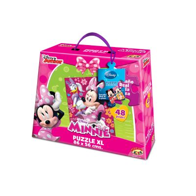 PUZZLE 48 PIEZAS XL MOD. MALETA MINNIE PUZZLE 48 PIEZAS XL MOD. MALETA MINNIE