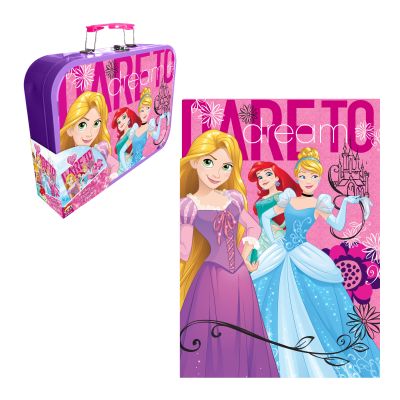 PUZZLE 500 PIEZAS, CAJA MALETA METALICA PRINCESAS PUZZLE 500 PIEZAS, CAJA MALETA METALICA PRINCESAS