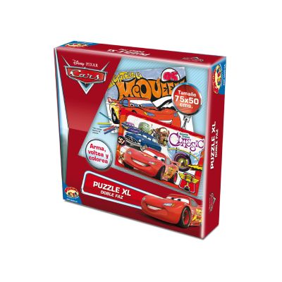 PUZZLE DOBLE FAZ DE 35 PIEZAS CARS PUZZLE DOBLE FAZ DE 35 PIEZAS CARS
