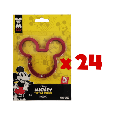 Pack de 24 Hook Cabeza Mickey 90 Pack de 24 Hook Cabeza Mickey 90
