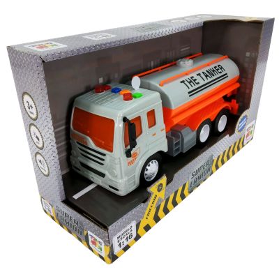 CAMION ESC. 1:16 FRICC. C/LUZ Y SONIDO THE TANKER CAMION ESC. 1:16 FRICC. C/LUZ Y SONIDO THE TANKER
