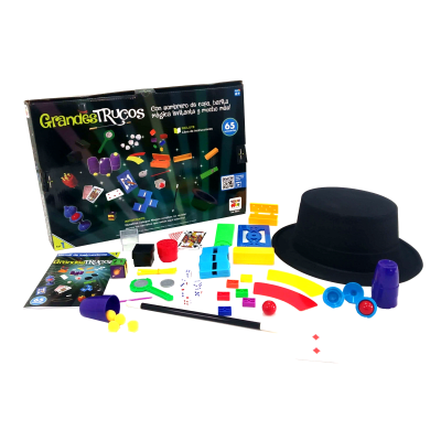 GRANDES TRUCOS, SET 1, 65 ACCESORIOS C/SOMBRERO GRANDES TRUCOS, SET 1, 65 ACCESORIOS C/SOMBRERO